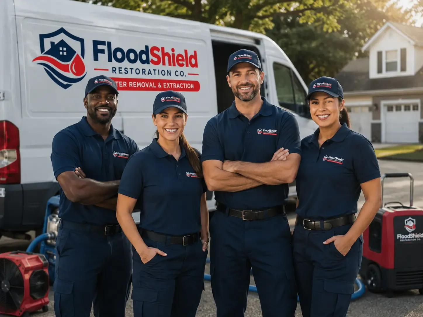 Flood Damage Restoration company in Chatfield, OH